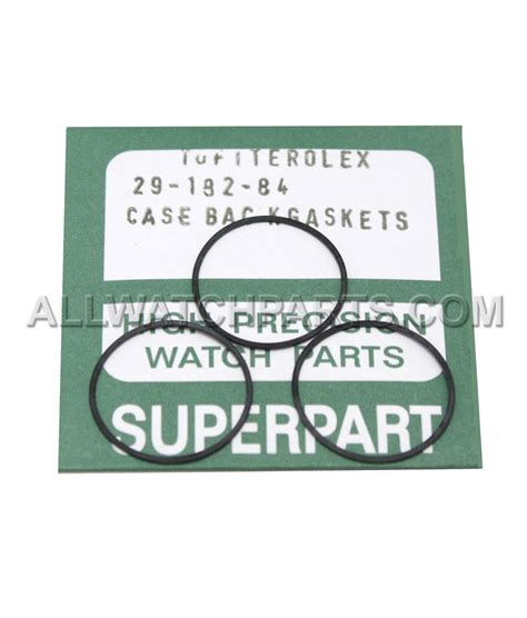 rolex case back gasket|esslinger rolex parts.